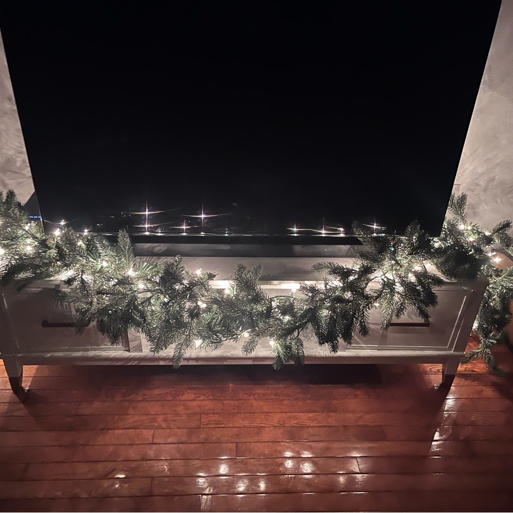 Festive Christmas Greens Holiday Garland